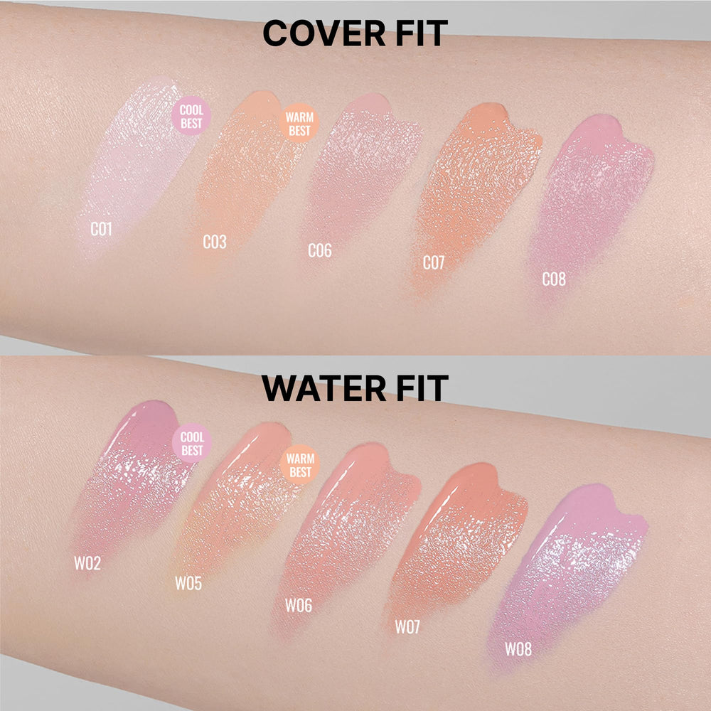 ABOUT TONE tube open with applicator visible highlighting user-friendly dispensing