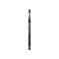 Absolute New York dual-ended brow tool front view showing compact packaging and portability benefit