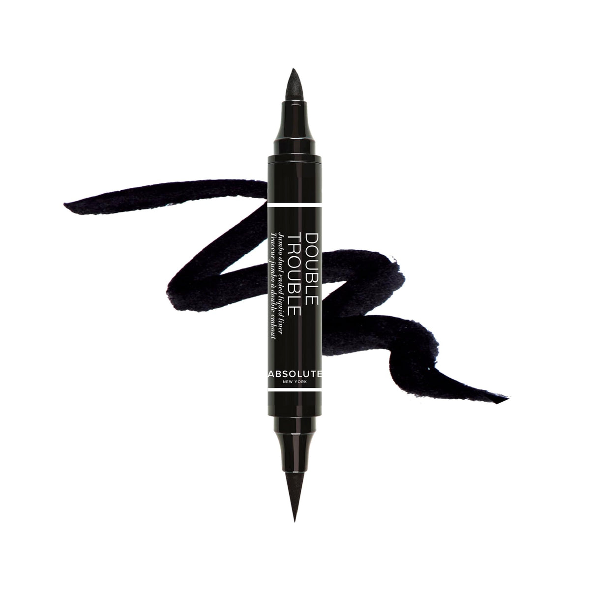 Absolute New York front view of double-ended liner showing design and portability benefit