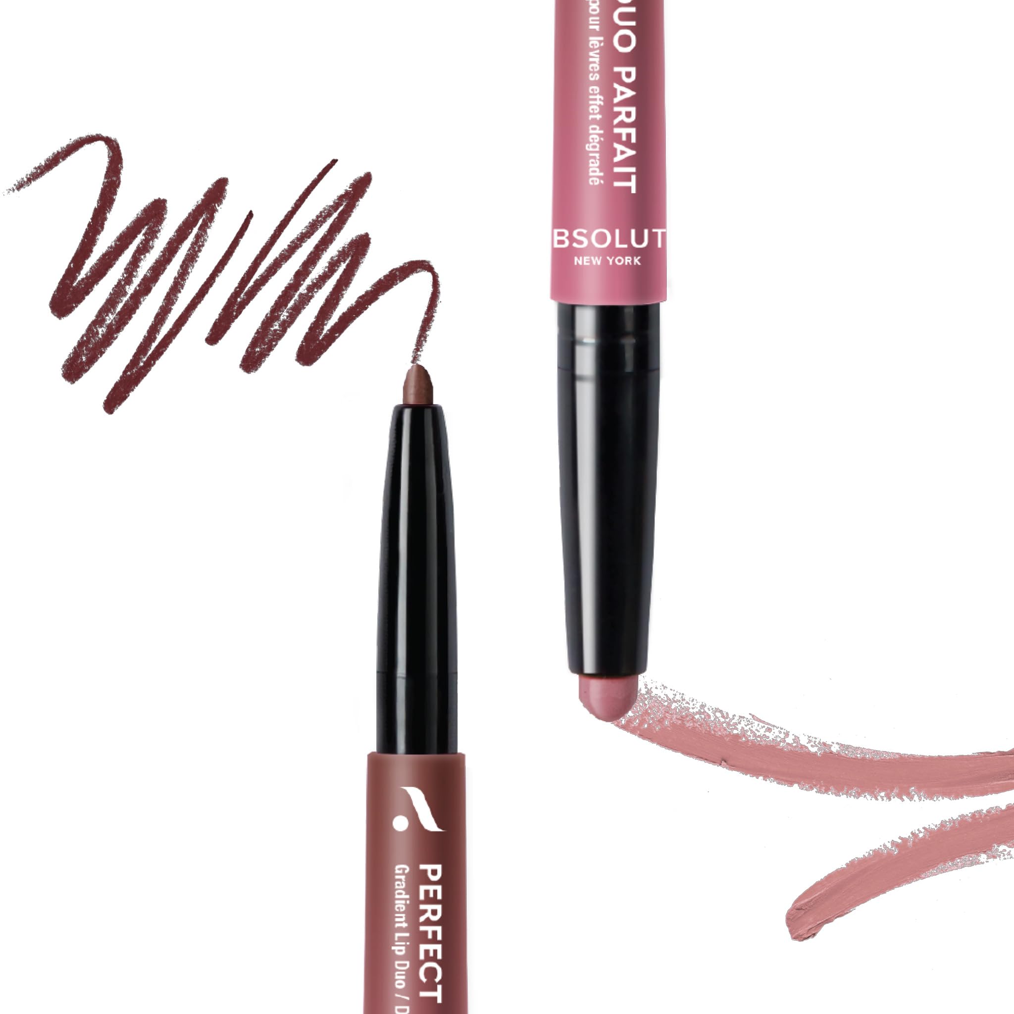 Absolute New York closeup of both ends highlighting convenience and matching colors