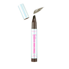 Absolute New York pen front view showing compact design and dark brown shade benefit