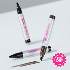 Absolute New York placed on a vanity to illustrate everyday grooming and polished brows