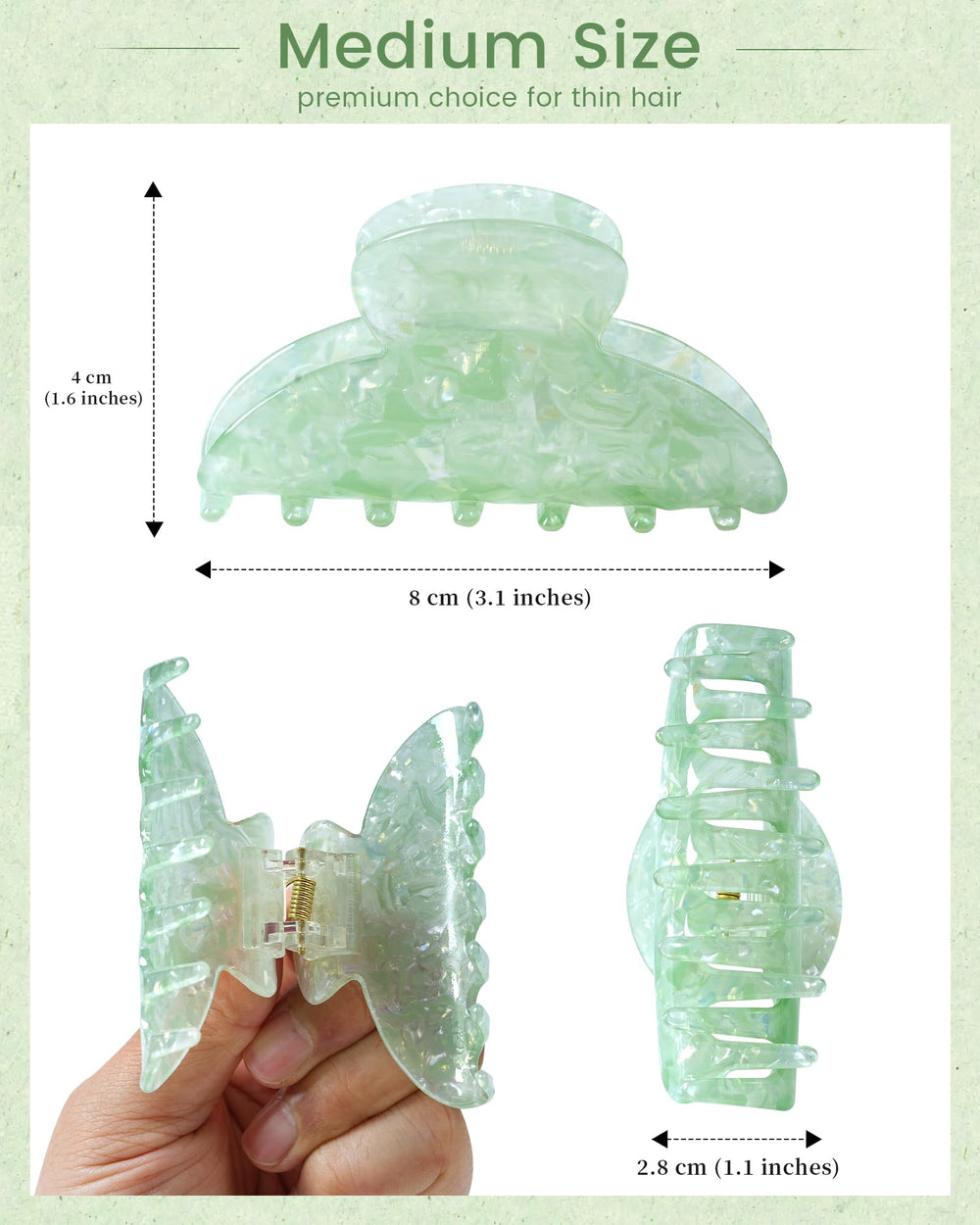ACECHA in purse ready for travel showing compactness and on-the-go convenience