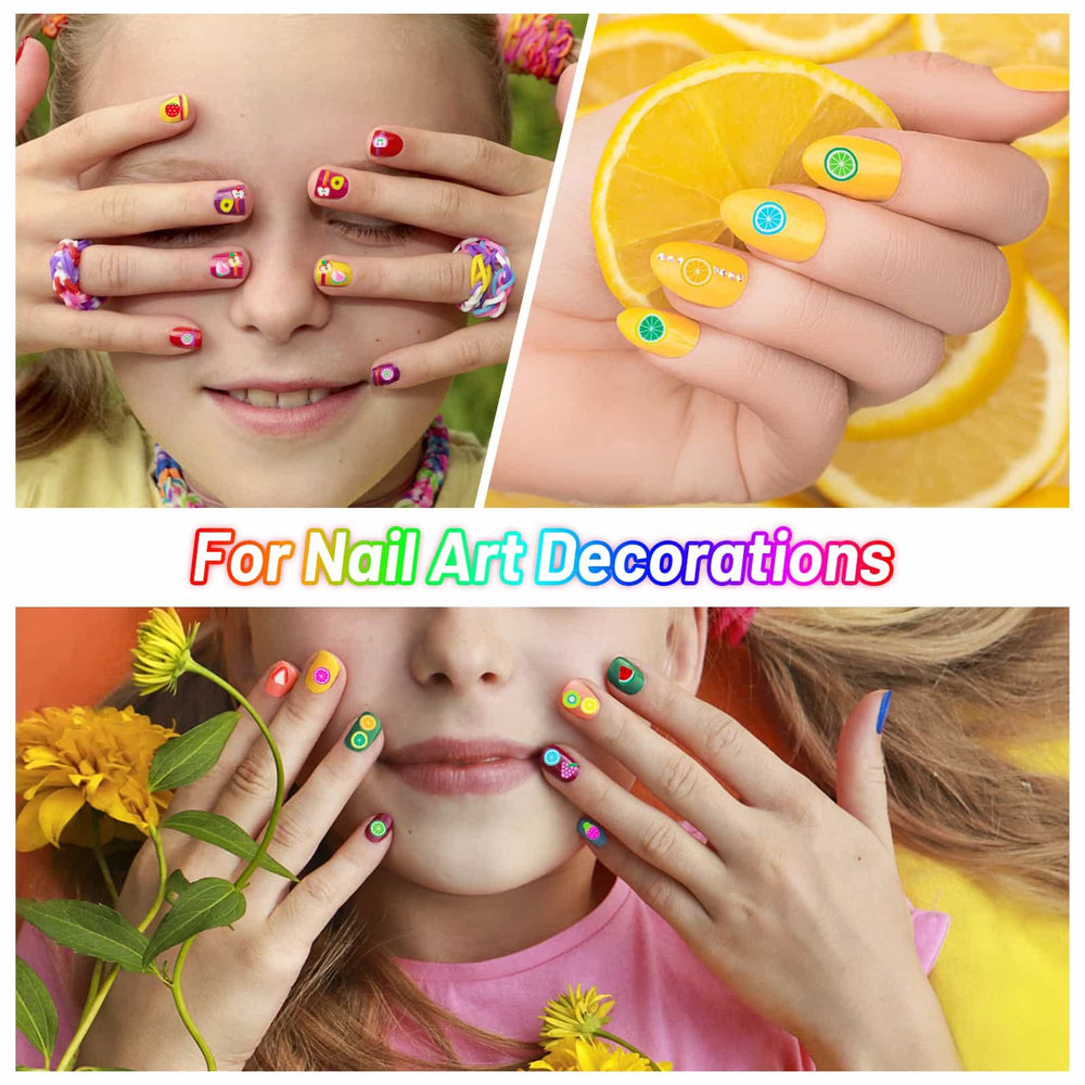 Acejoz pieces pressed into slime showing playful texture and vibrant color enhancement