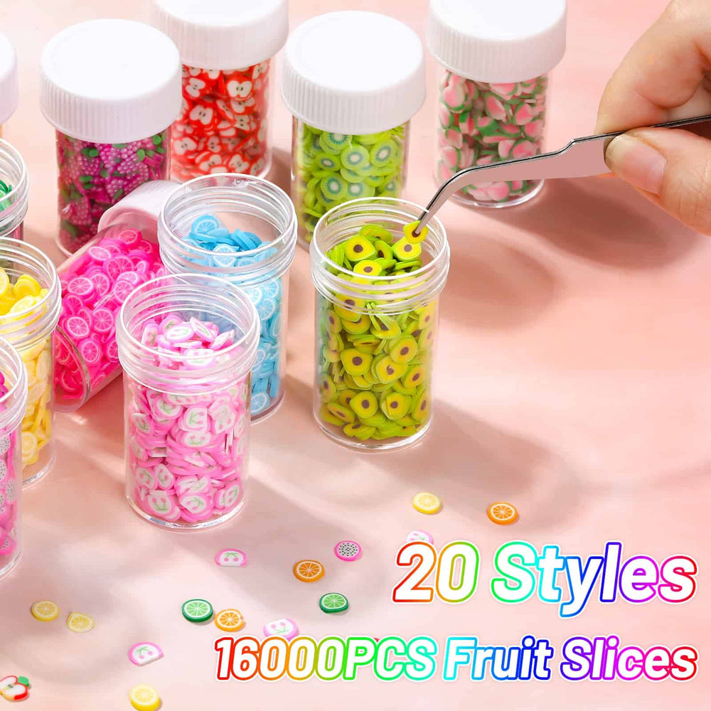 Acejoz applied on nail art demonstrating bright fruit accents for eye-catching manicures