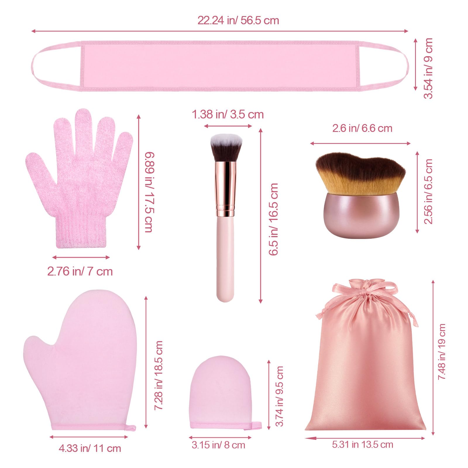 Acellegic tanning mitt close-up showing plush flocked texture for smooth application