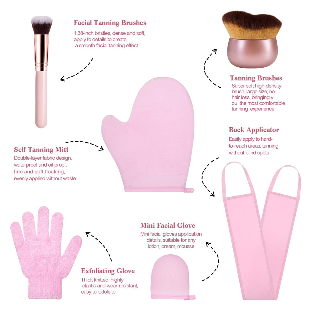 Acellegic large body brush bristles detail delivering even product distribution