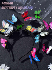 Acenail close-up of butterfly texture showing lifelike detail and durable finish