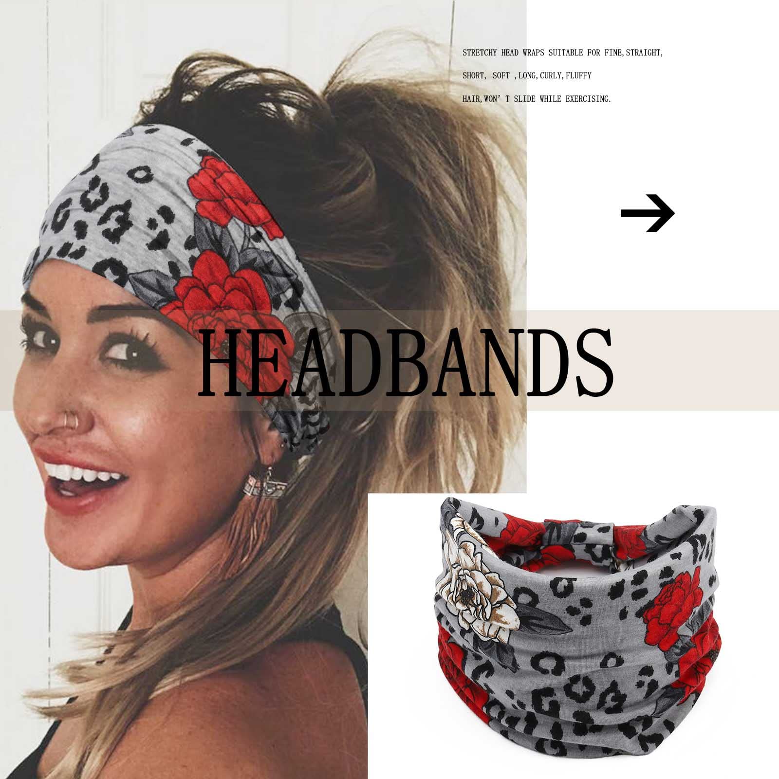 Acenail headband styled with beach outfit for sun-ready hair control