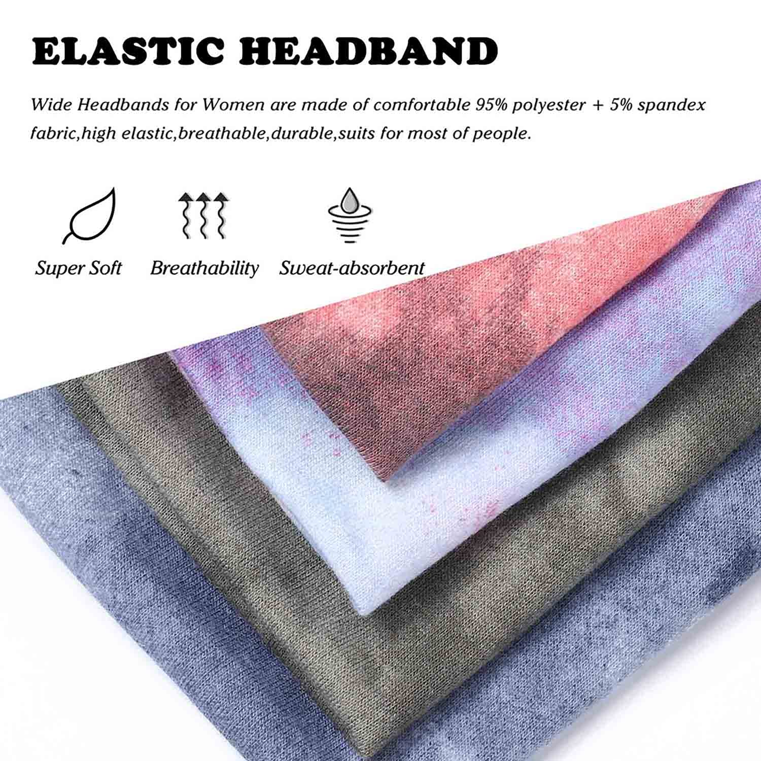 Acenail four-pack laid flat showing variety of tie-dye colors for outfit matching