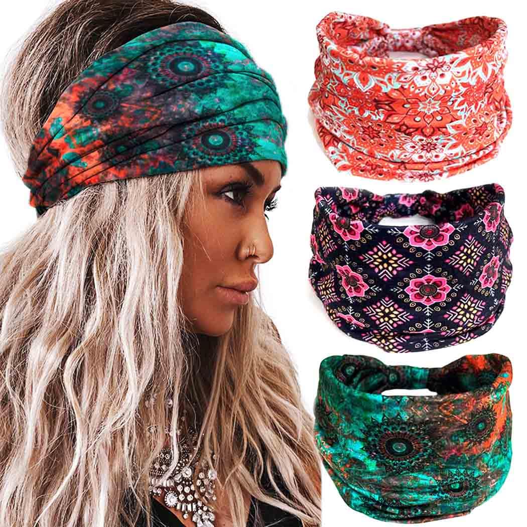 Aceorna front packaging showing three printed headbands for quick selection