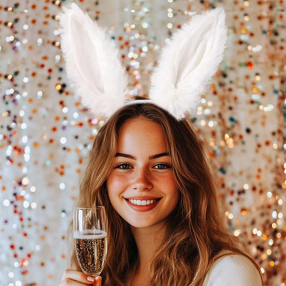 Aceorna group wearing bunny ears at Easter showing festive atmosphere and matching outfits