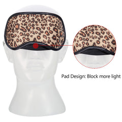 Acfun sleep mask close-up of nose pad demonstrating improved light blocking and seal