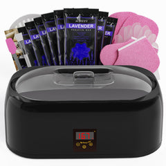 Achzzy front view of wax machine showing compact professional design and quick setup benefit