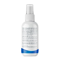 AcneFree label showing 0.002% hypochlorous acid ingredient benefit