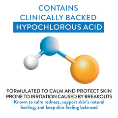 AcneFree mist in gym bag scene refreshing skin after workouts