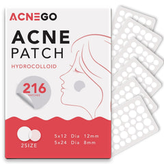 AcneGo front packaging showing count and benefits for quick identification
