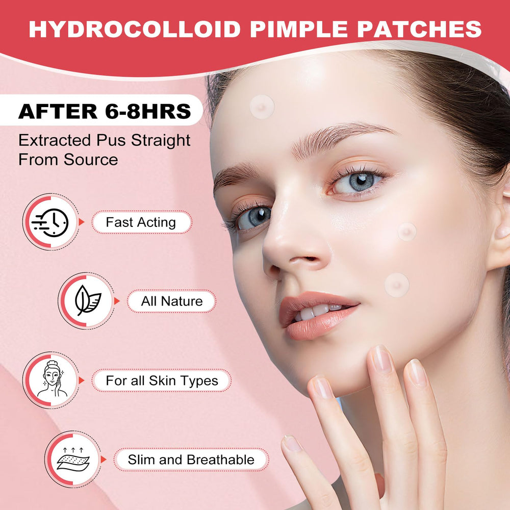 AcneGo patch on pillow demonstrating overnight adhesion and protection