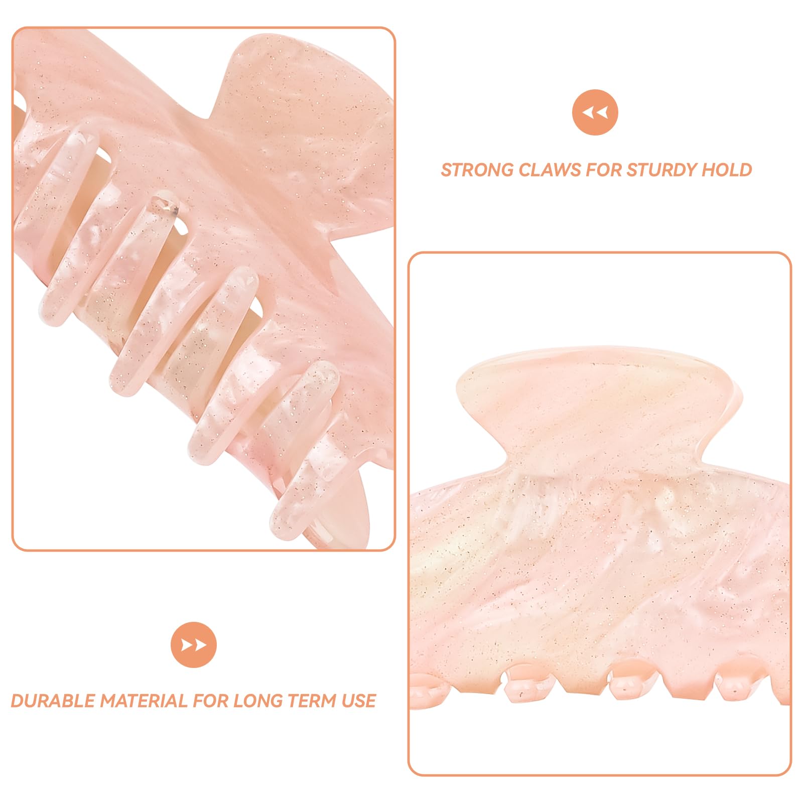 ACO-UINT open clip showing teeth for strong non-slip grip benefit