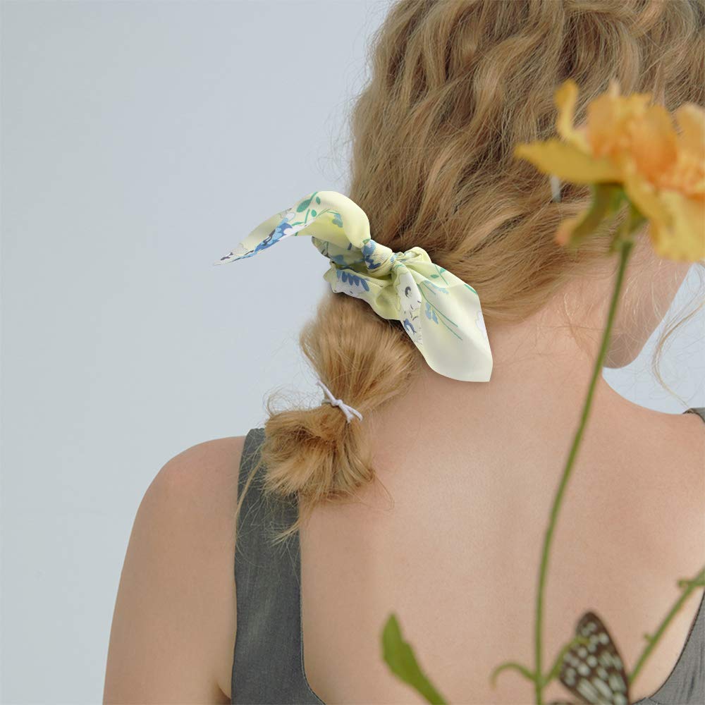 ACO-UINT chiffon texture close-up highlighting soft fabric that reduces hair friction
