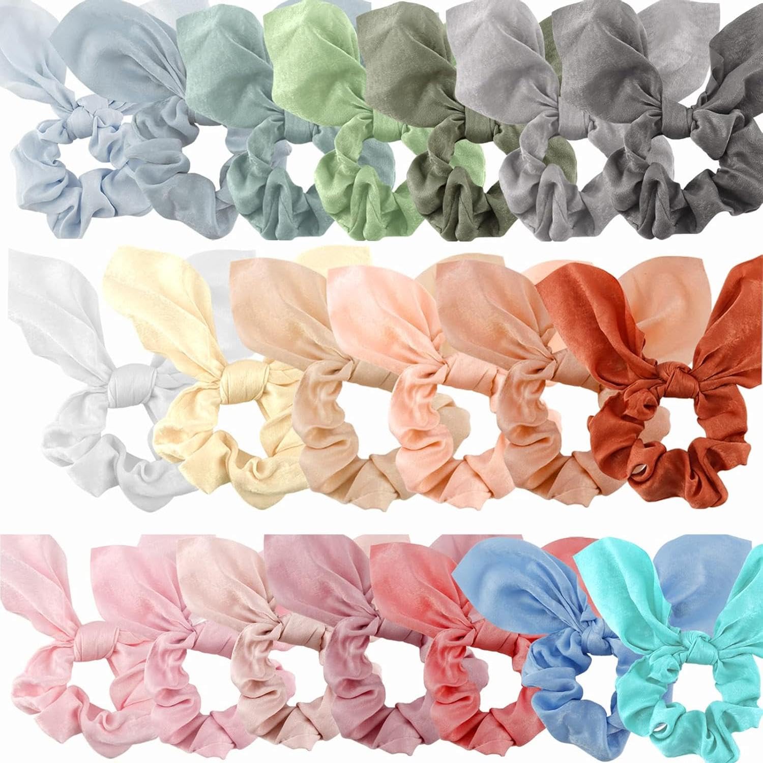 ACO-UINT front packaging showing 20 scrunchies and secure hold
