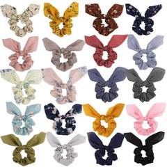 ACO-UINT front packaging showing 20-pack and colorful scrunchies, easy selection benefit