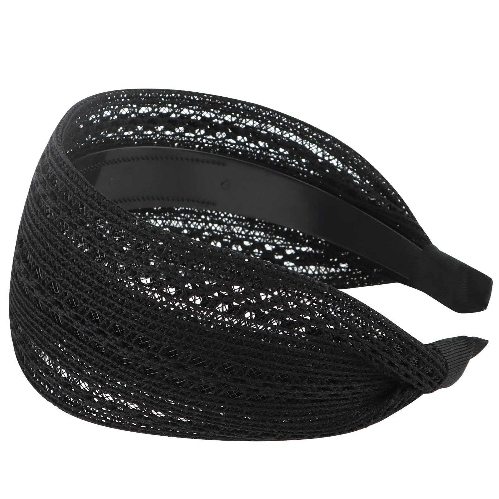 ACO-UINT front view headband showing neat boho wrap and flattering fit