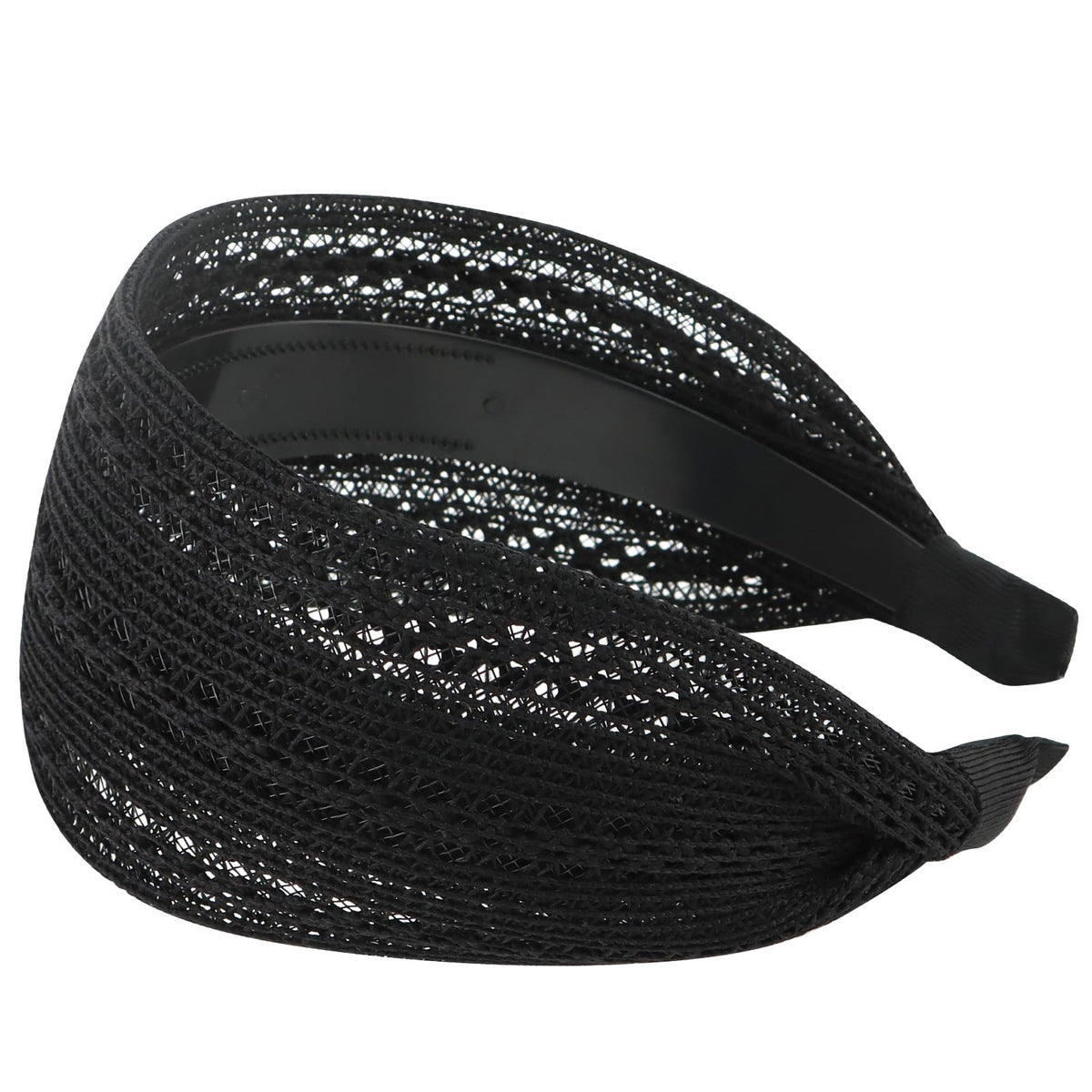 ACO-UINT front view headband showing neat boho wrap and flattering fit