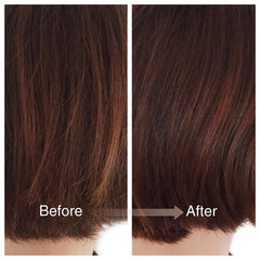 Acosexy on wig edge during styling illustrating neat laydown and lace front refinement