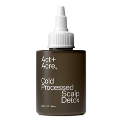 ACT+ ACRE bottle front view showing clean scalp detox packaging and natural benefits