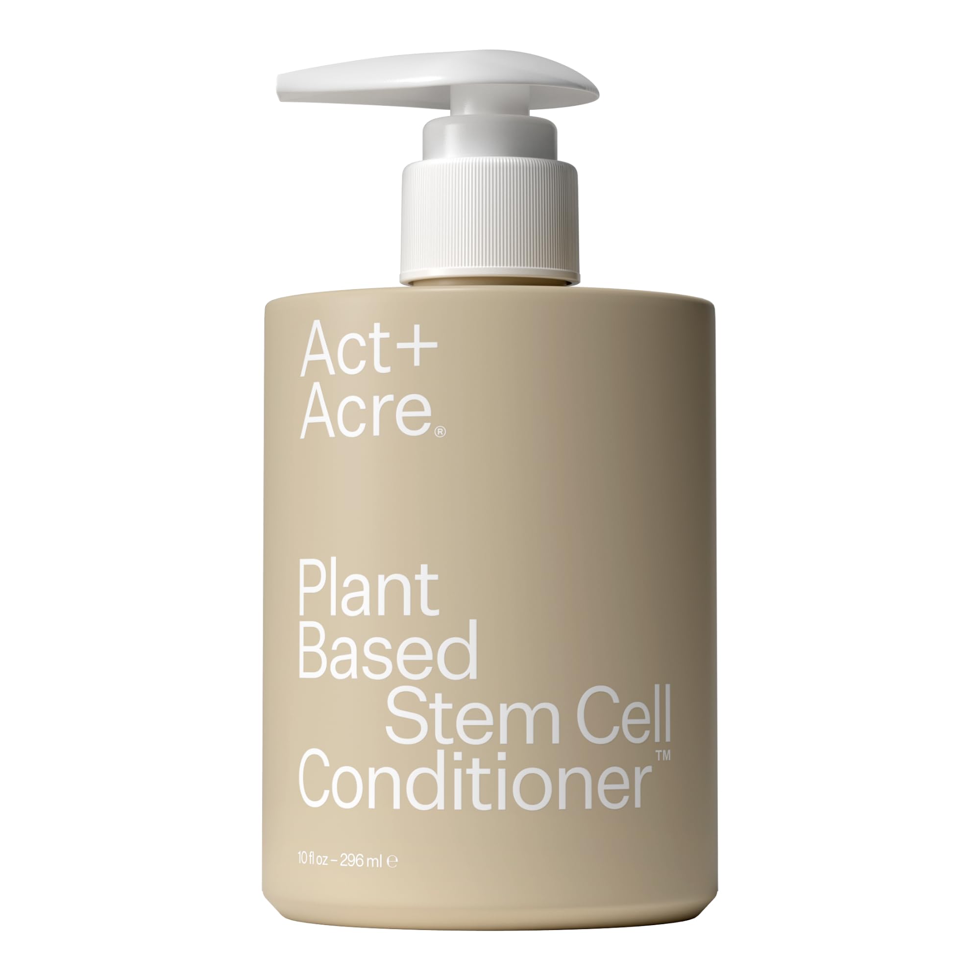Act+Acre front packaging showing bottle and label, highlights lightweight strength