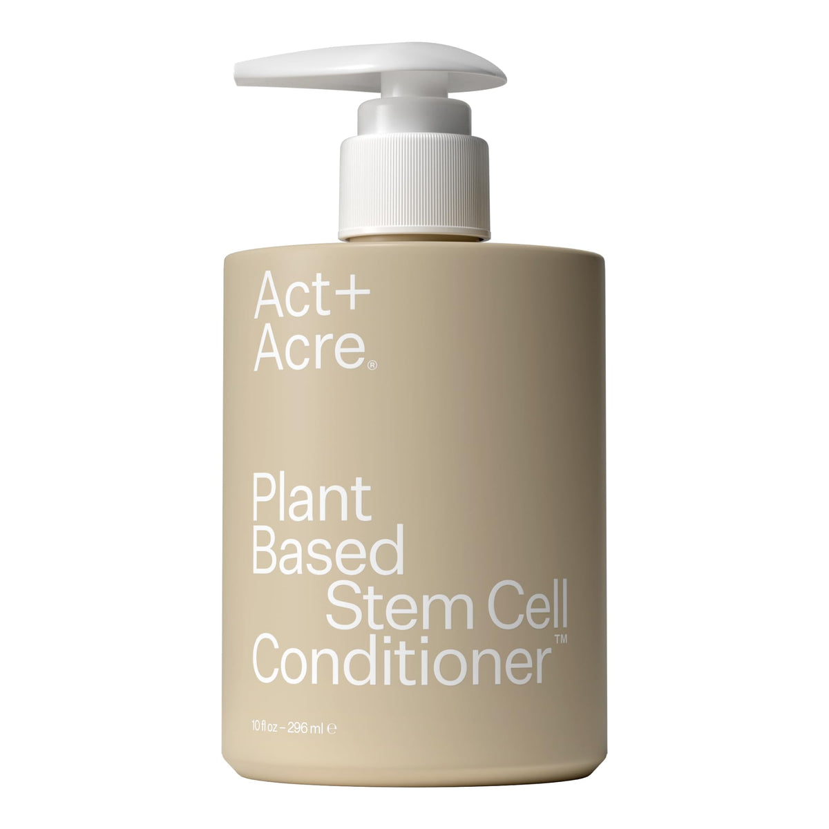 Act+Acre front packaging showing bottle and label, highlights lightweight strength