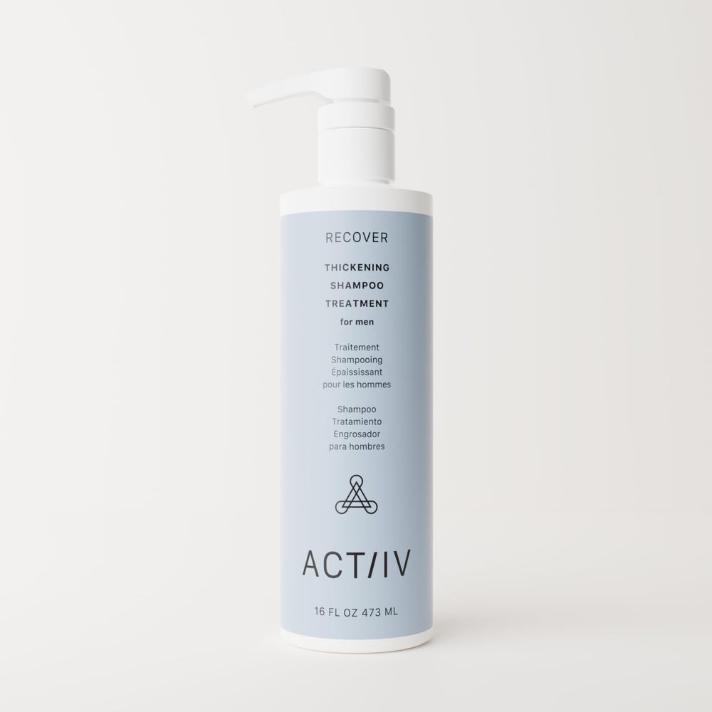 ACTIIV back label close-up showing ingredients and directions for clear usage benefits