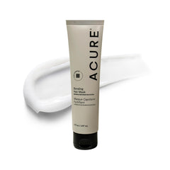 Acure Bonding Hair Mask jar front view showing packaging and size benefit