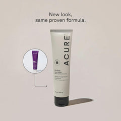 Acure Bonding Hair Mask creamy texture close-up illustrating spreadable hydration