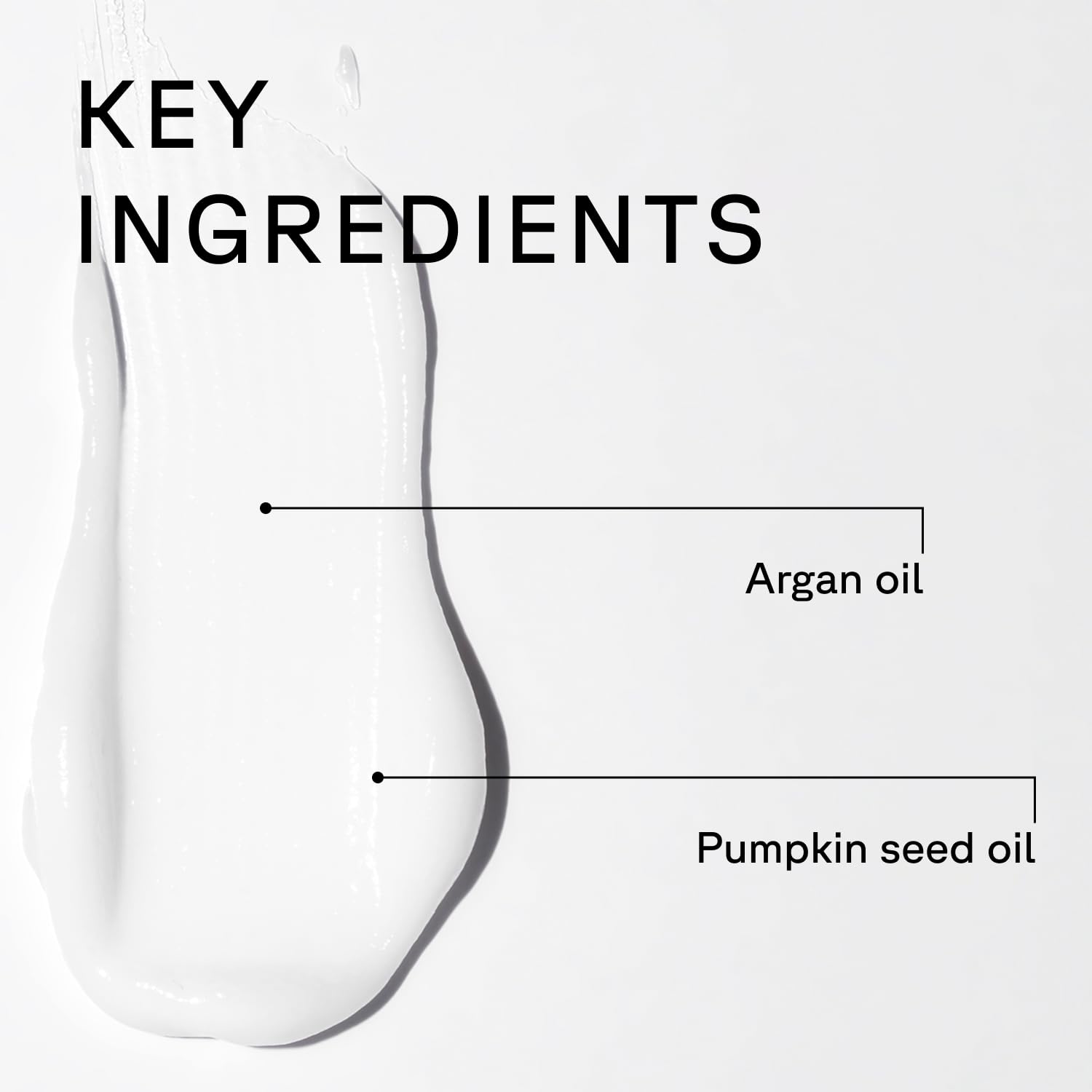 Acure conditioner cream texture scoop showing rich moisturizing benefit