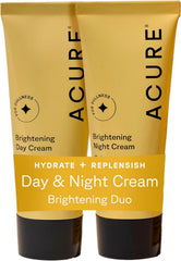 Acure front packaging showing day and night cream set for convenient routine