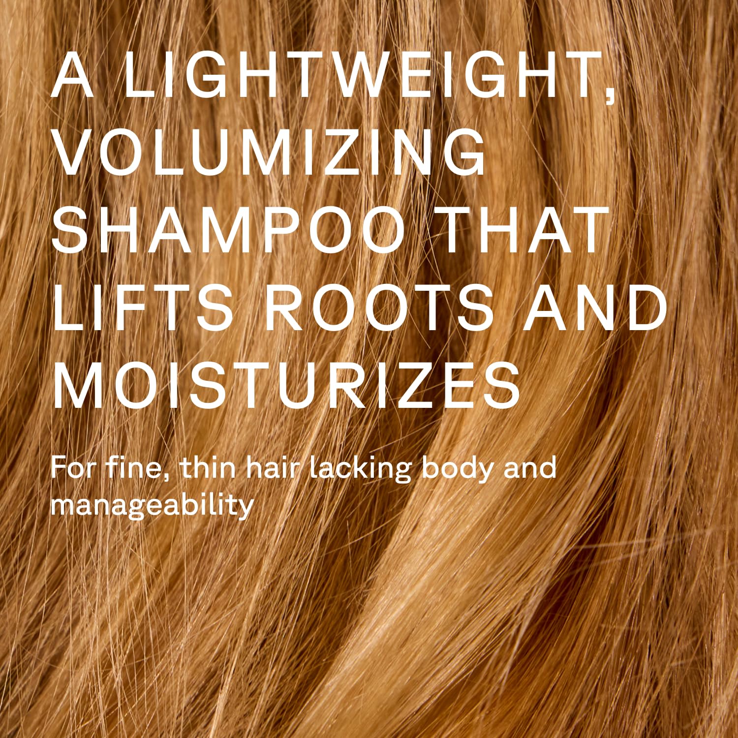 Acure shampoo texture on palm showing lightweight formula and spreadability