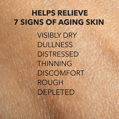Adamia texture close-up illustrating lightweight cream and fast absorption