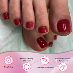 AddFavor adhesive tabs and glue contents showing secure application