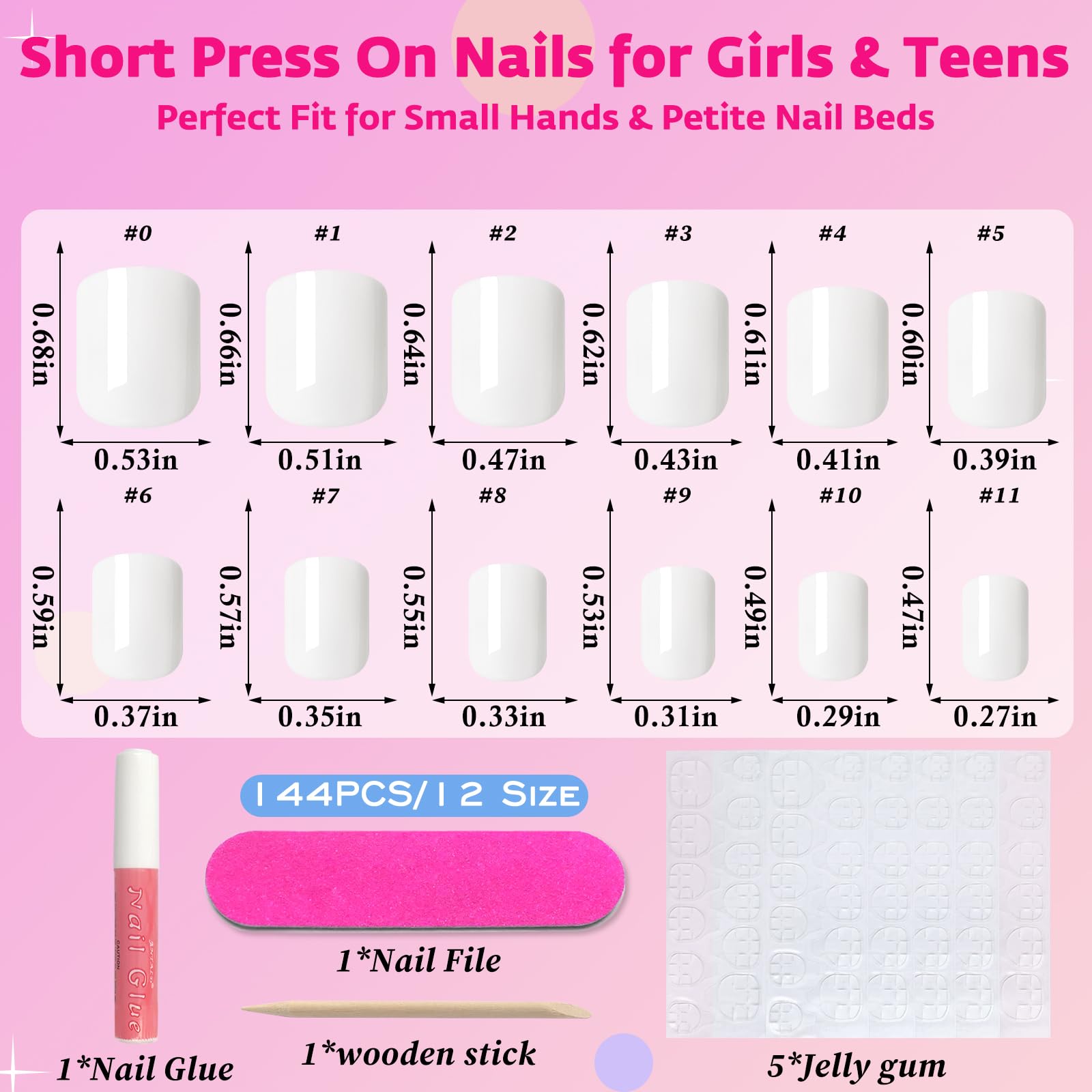 AddFavor adhesive tabs and nail glue flatlay for quick secure application