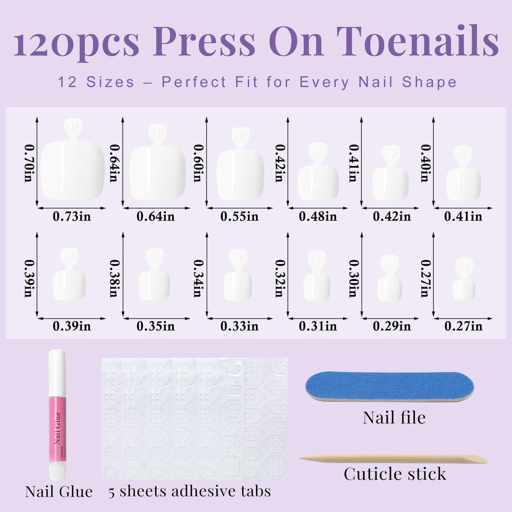 AddFavor adhesive tabs and nail glue displayed for easy application