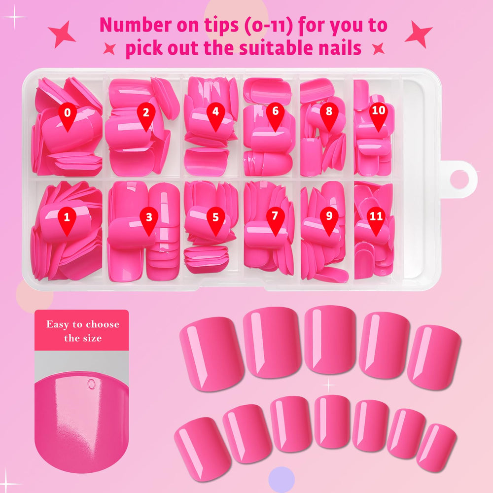 AddFavor adhesive tabs and nail glue displayed for fast or long wear