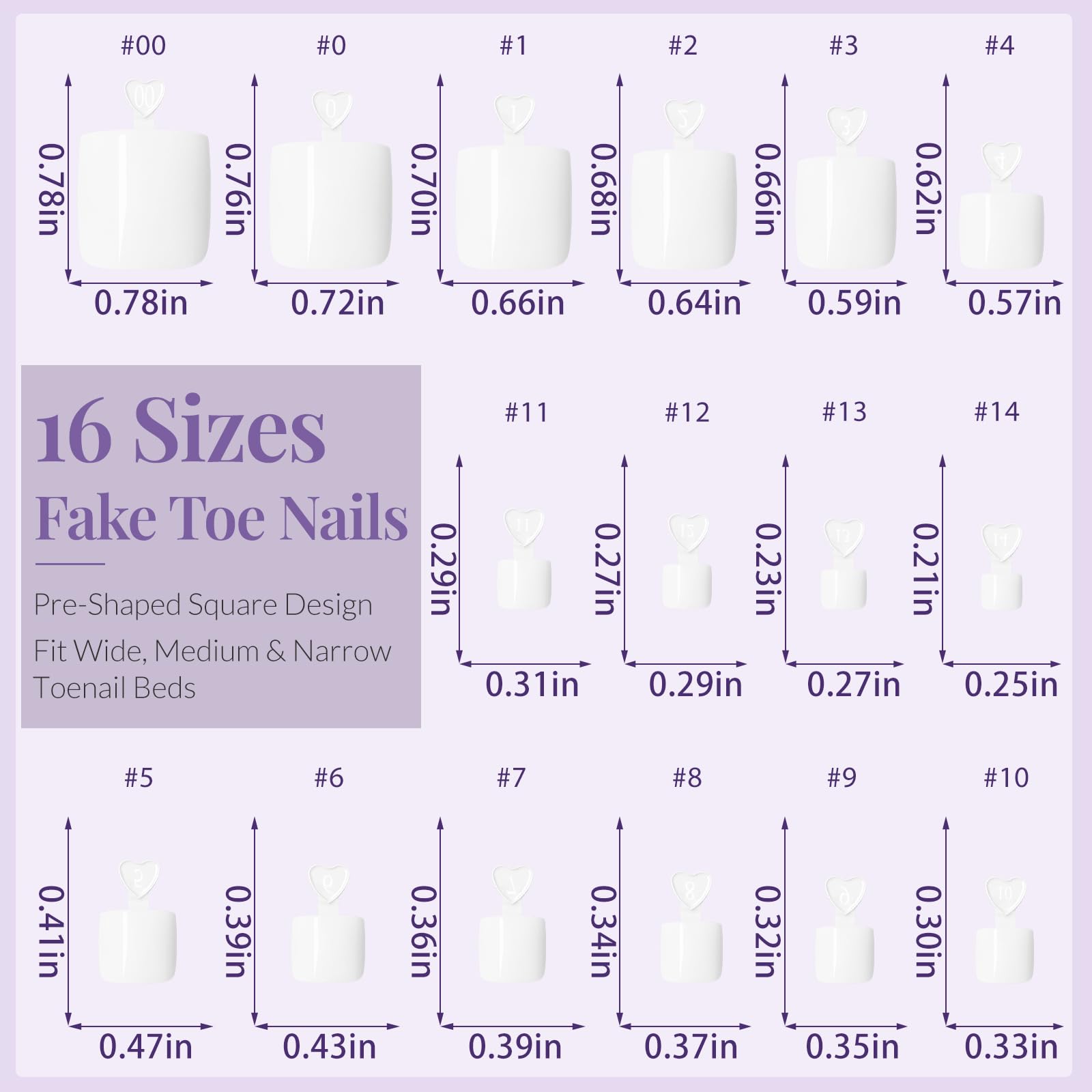 AddFavor adhesive tabs and mini file included for quick application and prep