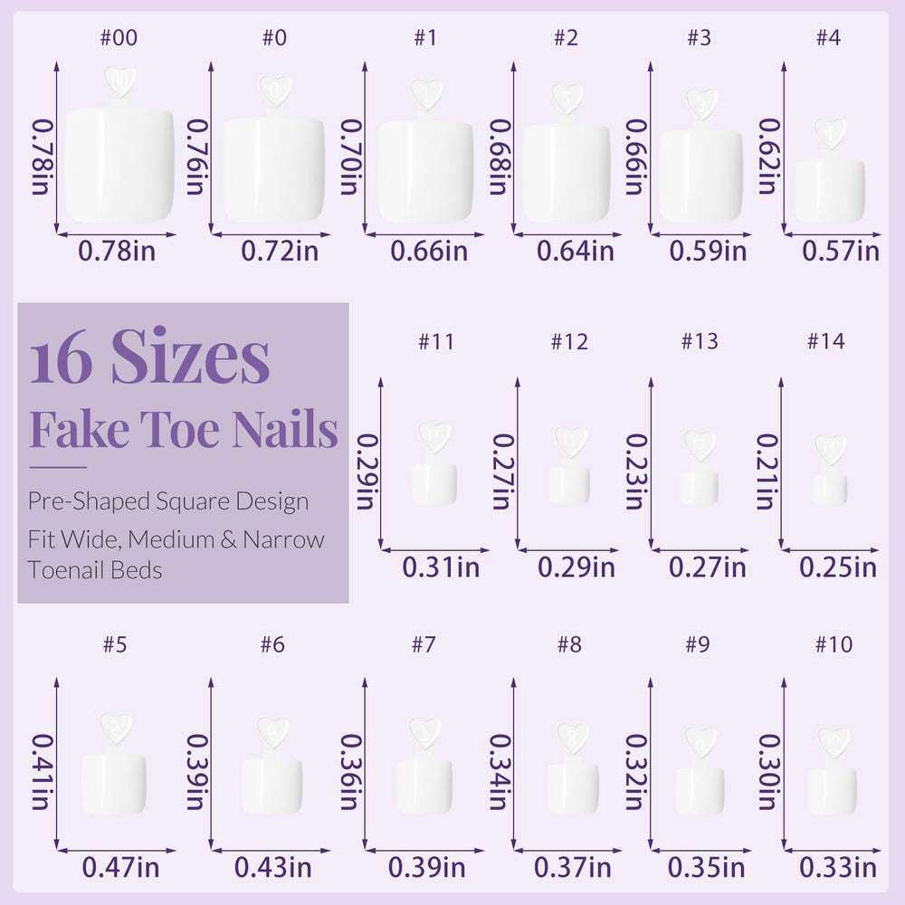 AddFavor adhesive tabs and mini file included for quick application and prep