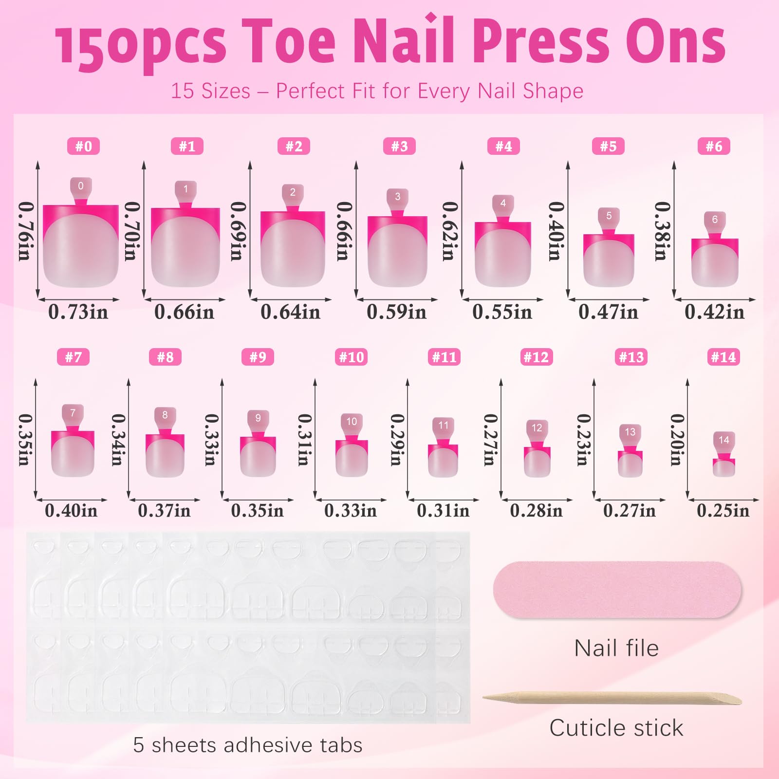 AddFavor adhesive tabs and tools ready for fast application and secure hold