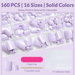 AddFavor toe with a press-on tip being applied for easy at-home pedicure