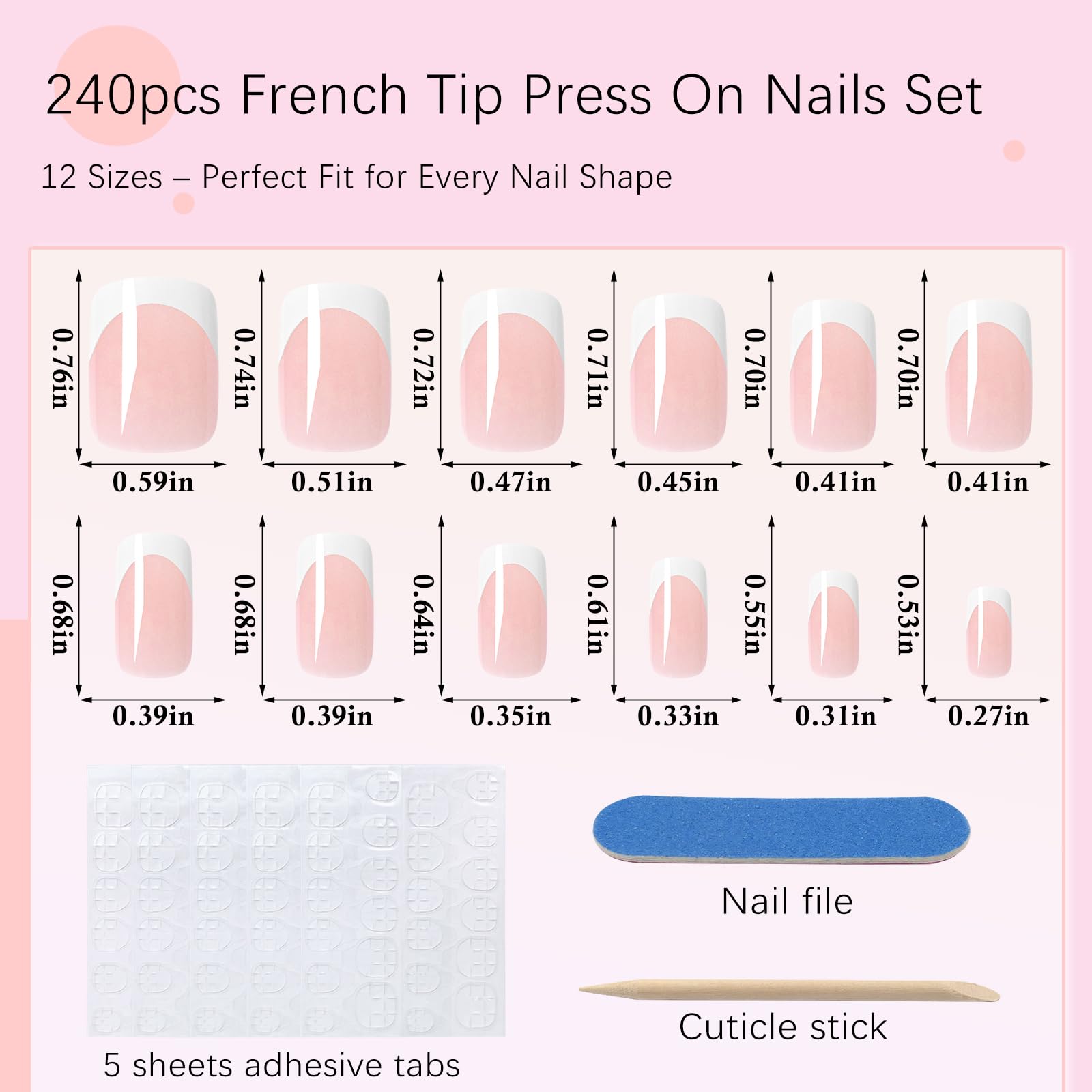 AddFavor application with adhesive tab demonstrating fast no-mess use