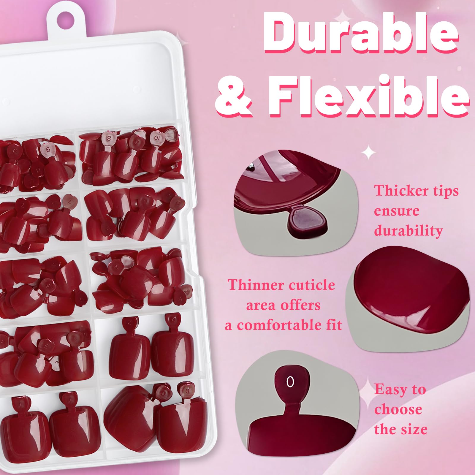 AddFavor close-up glossy wine red surface detail for salon shine