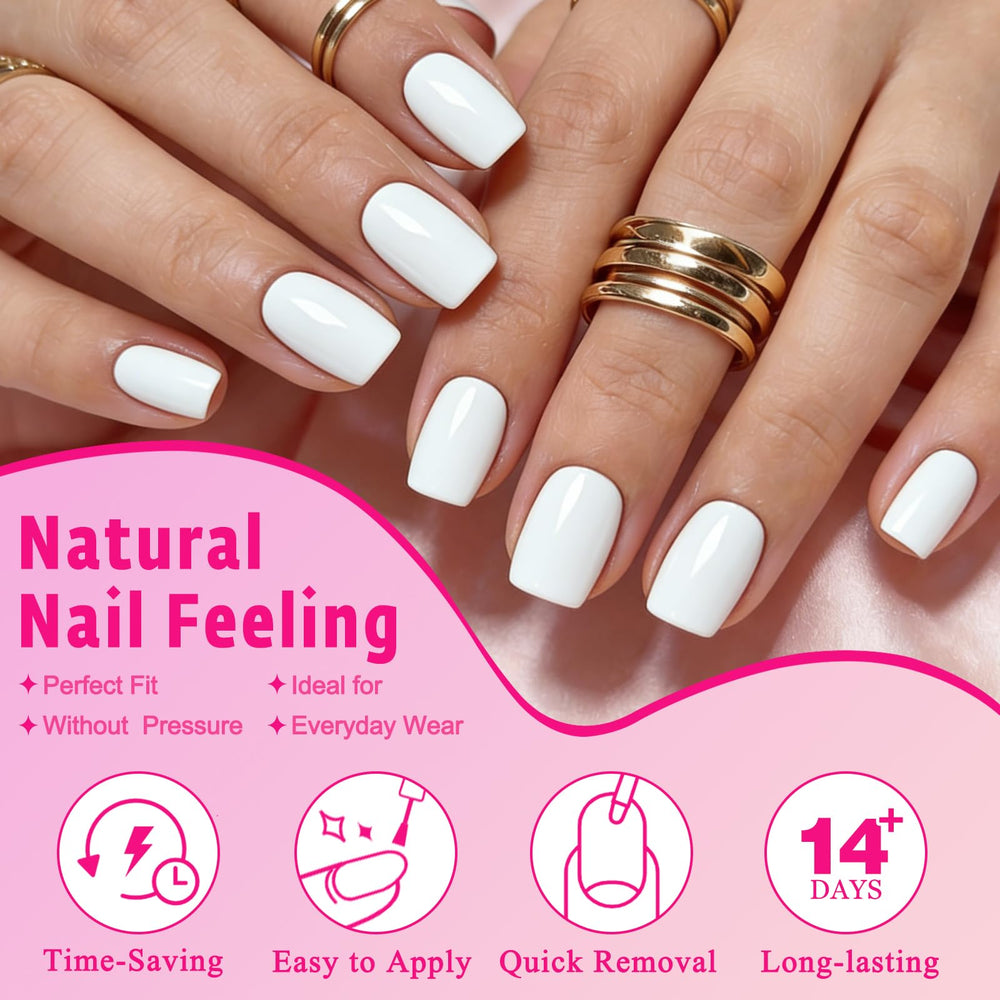 AddFavor nail surface close-up showing glossy finish and smooth curve for natural look